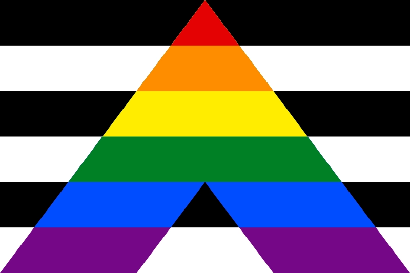 heteroseksüel müttefik bayrağı, heteroseksüel müttefik bayrağı nasıldır,
